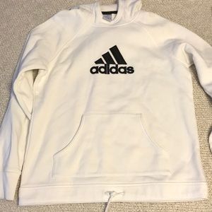White Adidas Hoodie